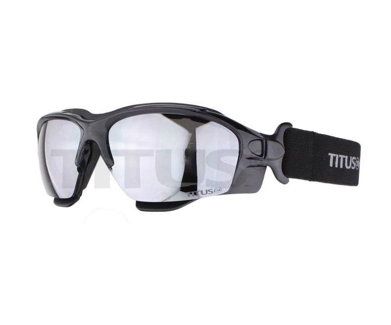 TITUS Motorcycle Riding Padded Sport Goggles (G11 - Sport Mirror) - Image 2
